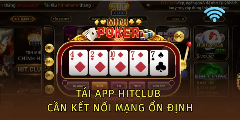 Thông tin quan trọng cho việc cài đặt ứng dụng Hitclub