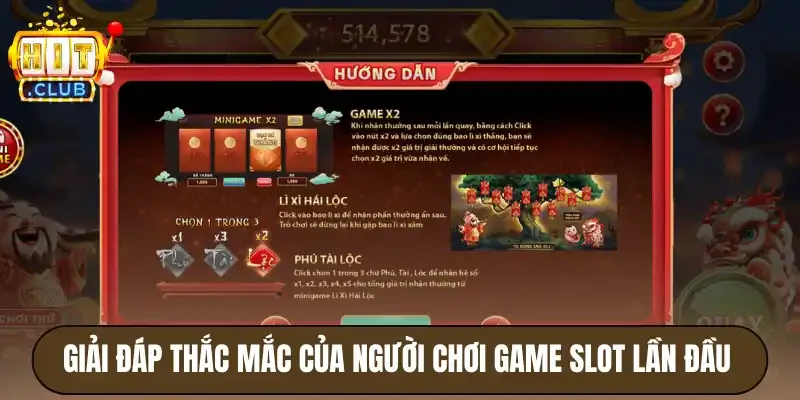 Giải đáp thắc mắc của người chơi game slot lần đầu