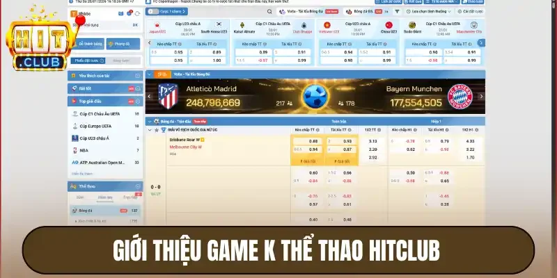 Giới thiệu game K thể thao Hitclub